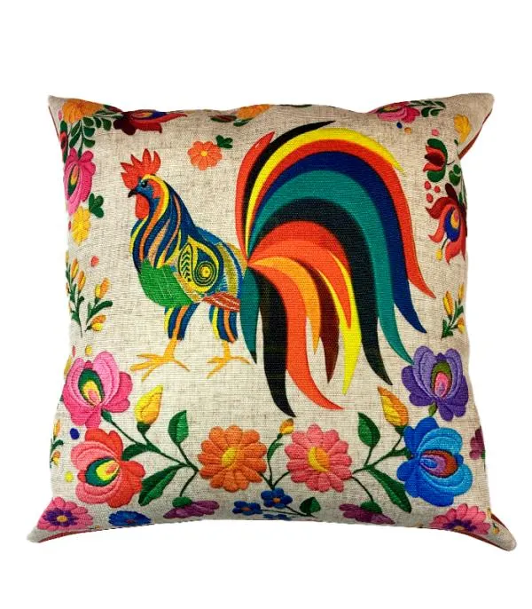 Cojín Decorativo El Gallo Tenango