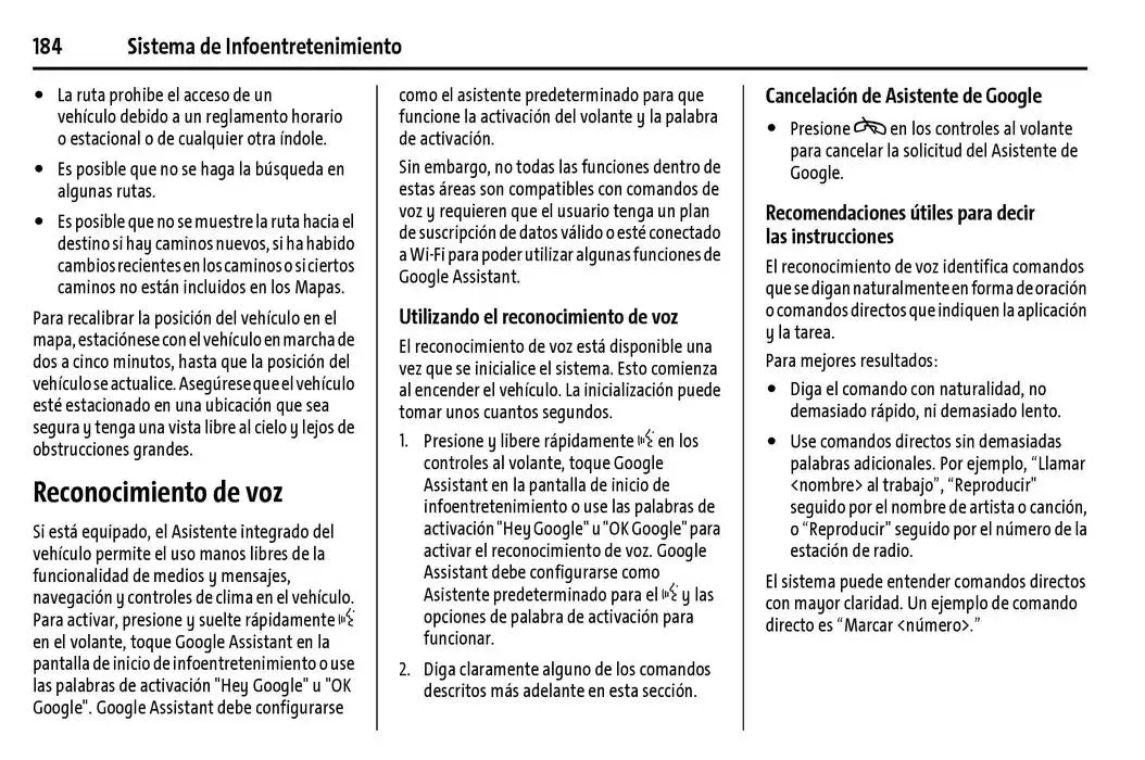 Catálogo de Cheyenne 2025 Manual del propietario 22 de enero al 31 de diciembre 2025 - Pagina 185