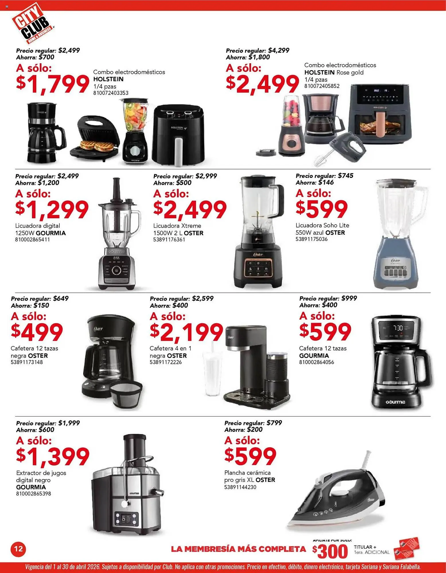 Catálogo de Catálogo City Club 1 de abril al 1 de mayo 2026 - Pagina 12