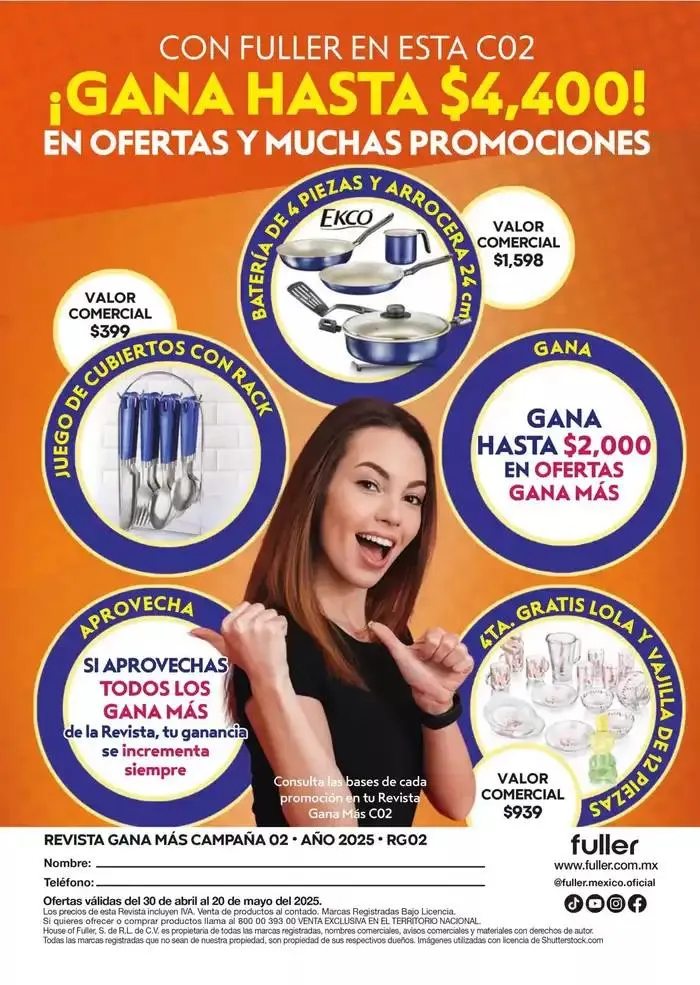 Catálogo de Fuller Revista Gana Más C02 1 de enero al 31 de diciembre 2025 - Pagina 29