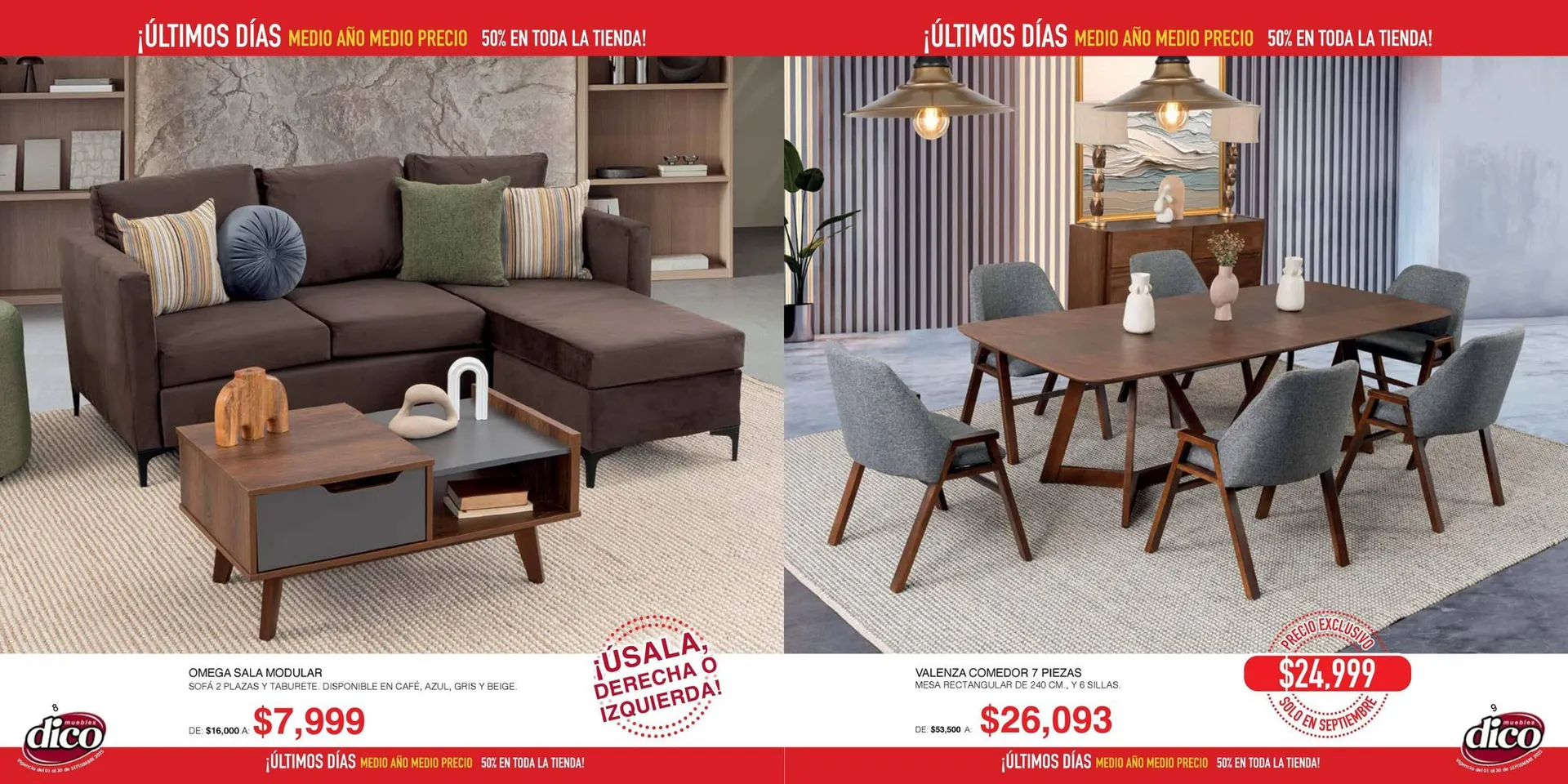 Catálogo de Catálogo Muebles Dico 9 de septiembre al 30 de septiembre 2025 - Pagina 5