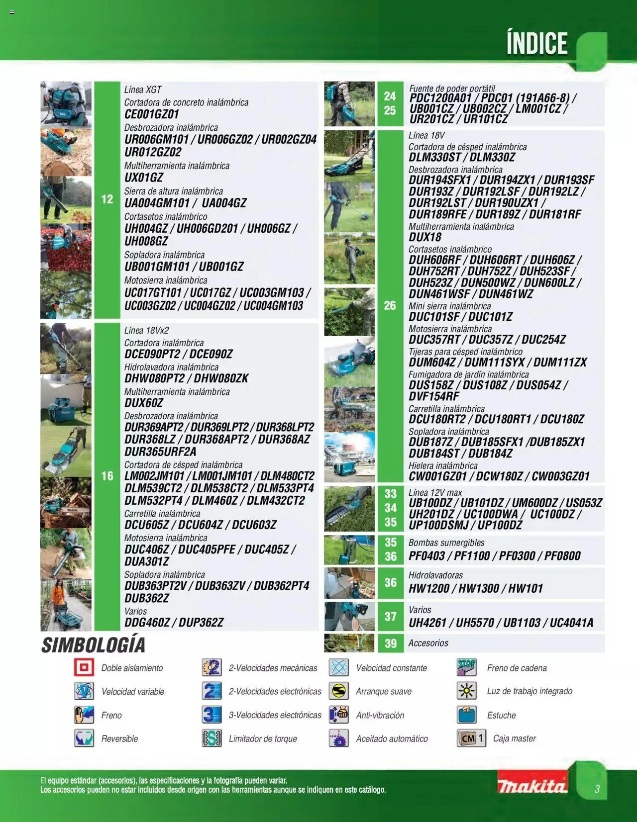 Catálogo de Makita catálogo OPE 16 de mayo al 31 de diciembre 2023 - Pagina 3