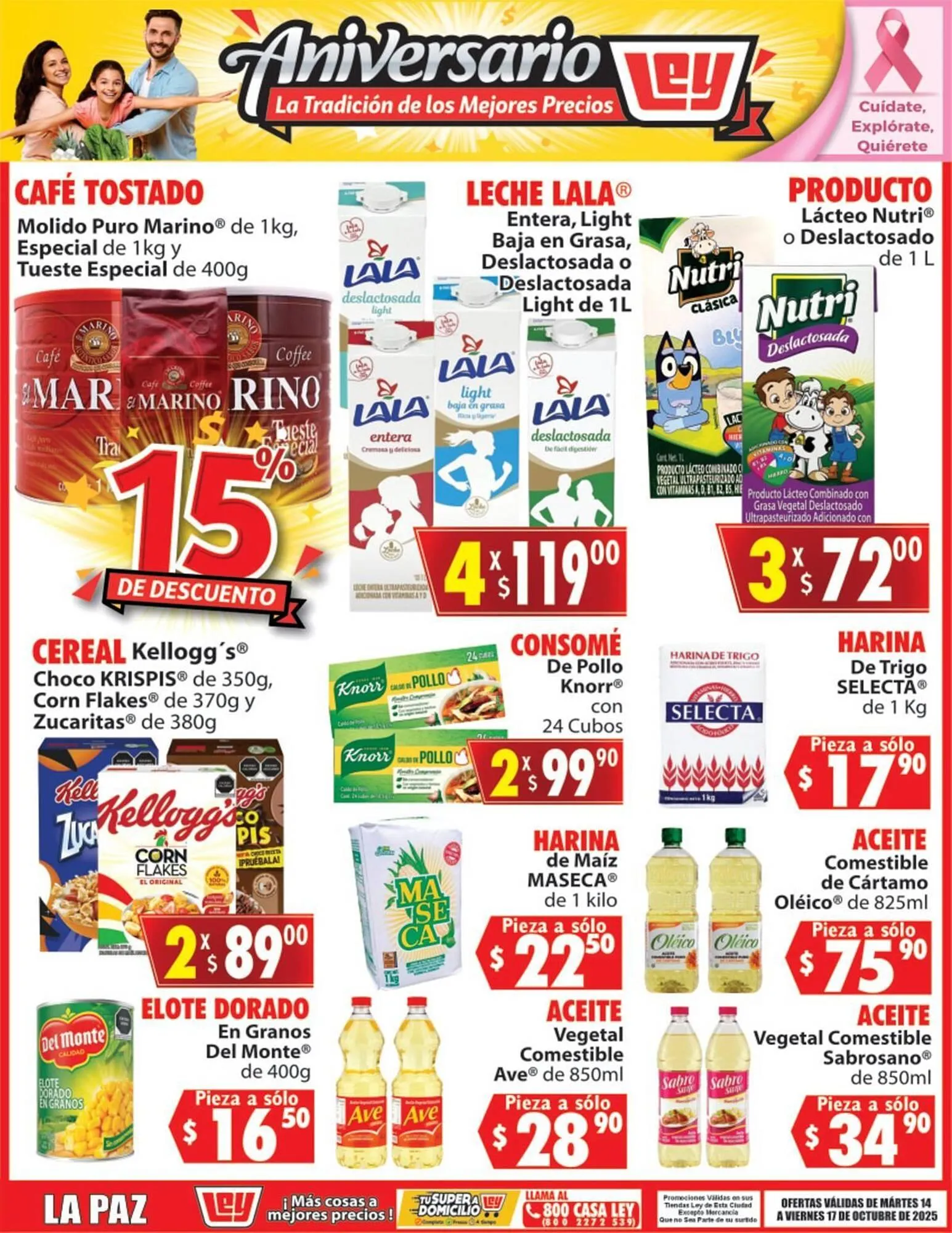 Catálogo de Folleto Casa Ley 14 de octubre al 17 de octubre 2025 - Pagina 2