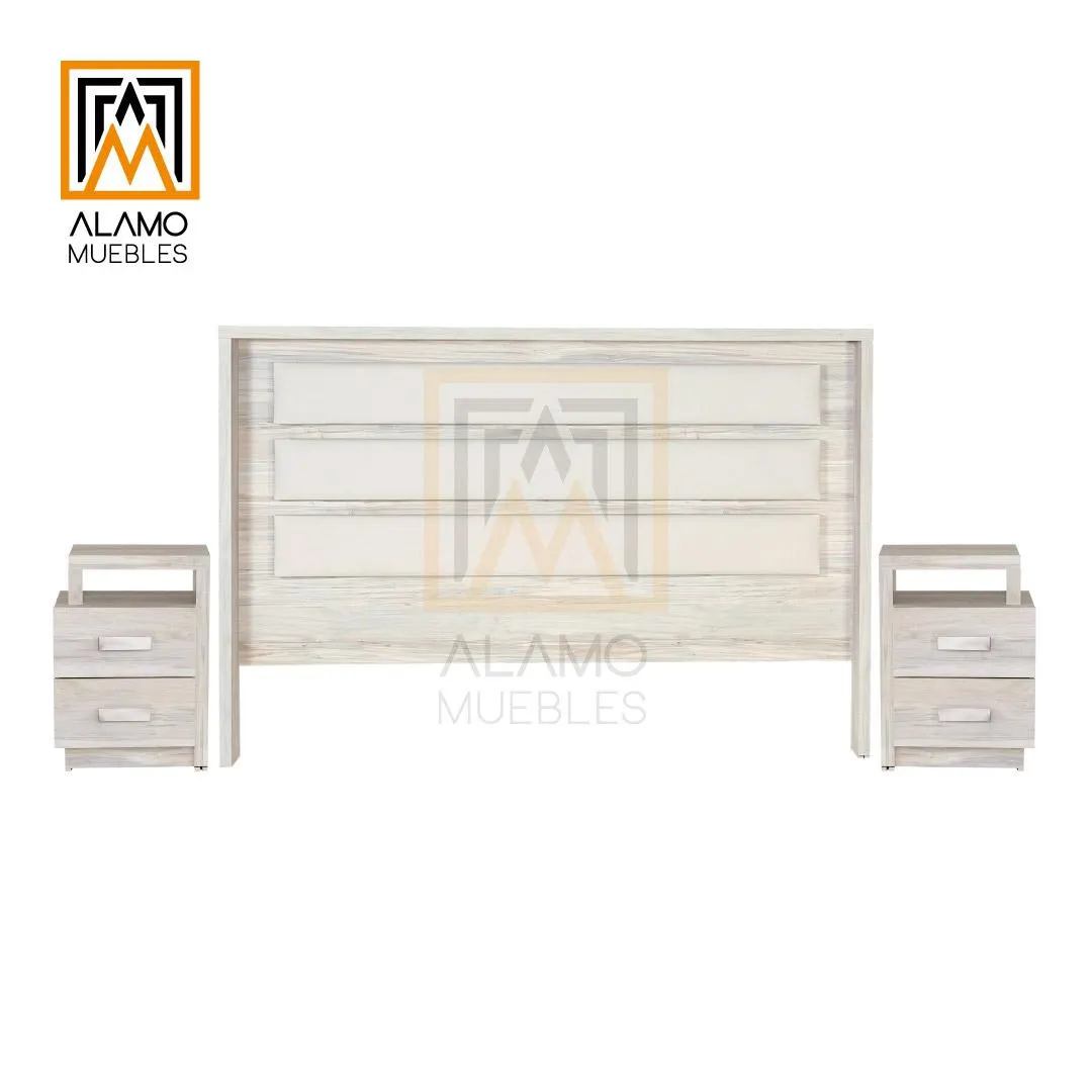 Cabecera Tucson King Size + 2 Burós Tucson Ambrossia
