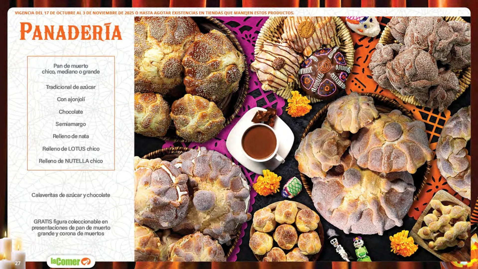 Catálogo de Folleto La Comer 17 de octubre al 3 de noviembre 2025 - Pagina 27