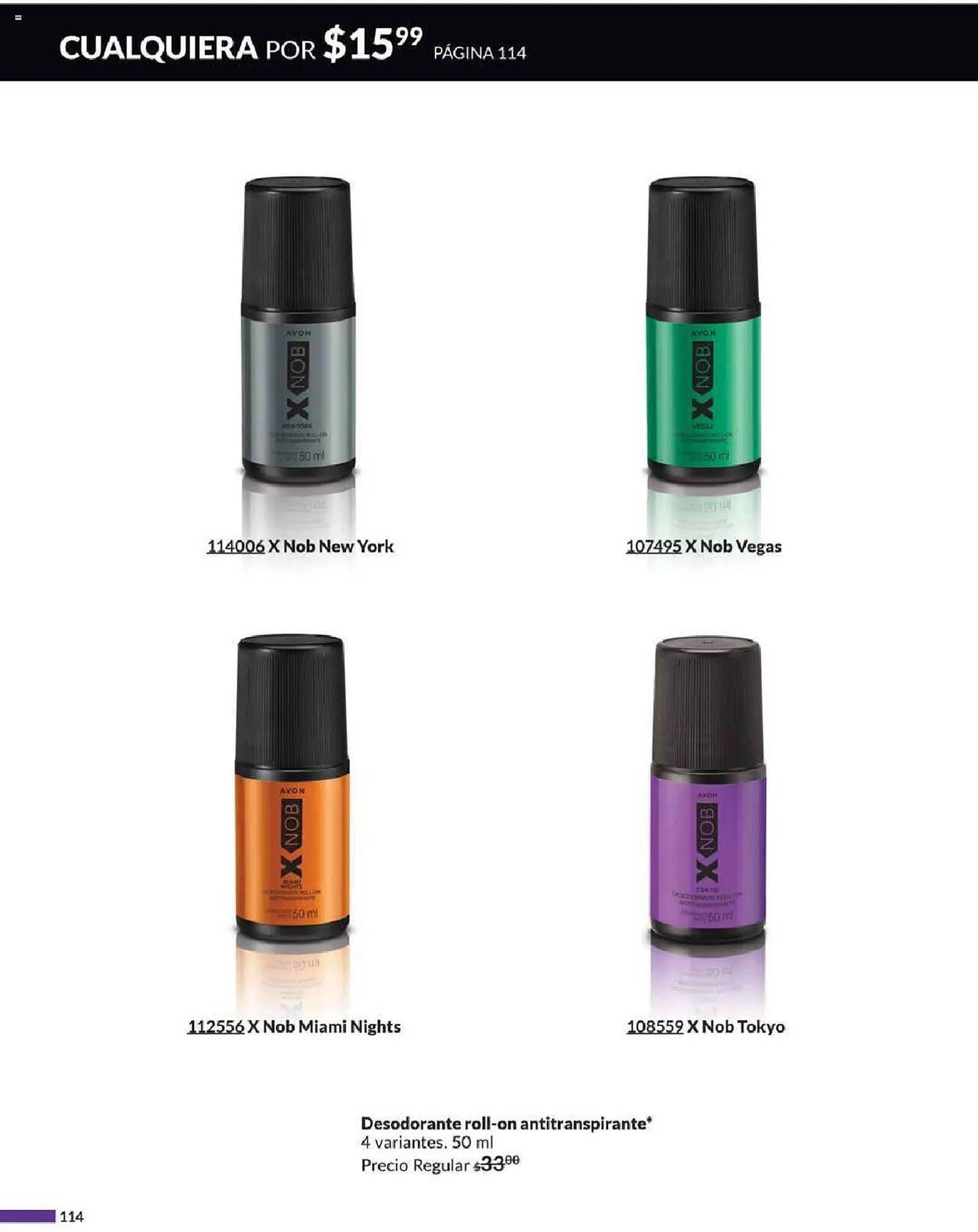 Catálogo de Catálogo Avon 24 de febrero al 4 de abril 2024 - Pagina 114