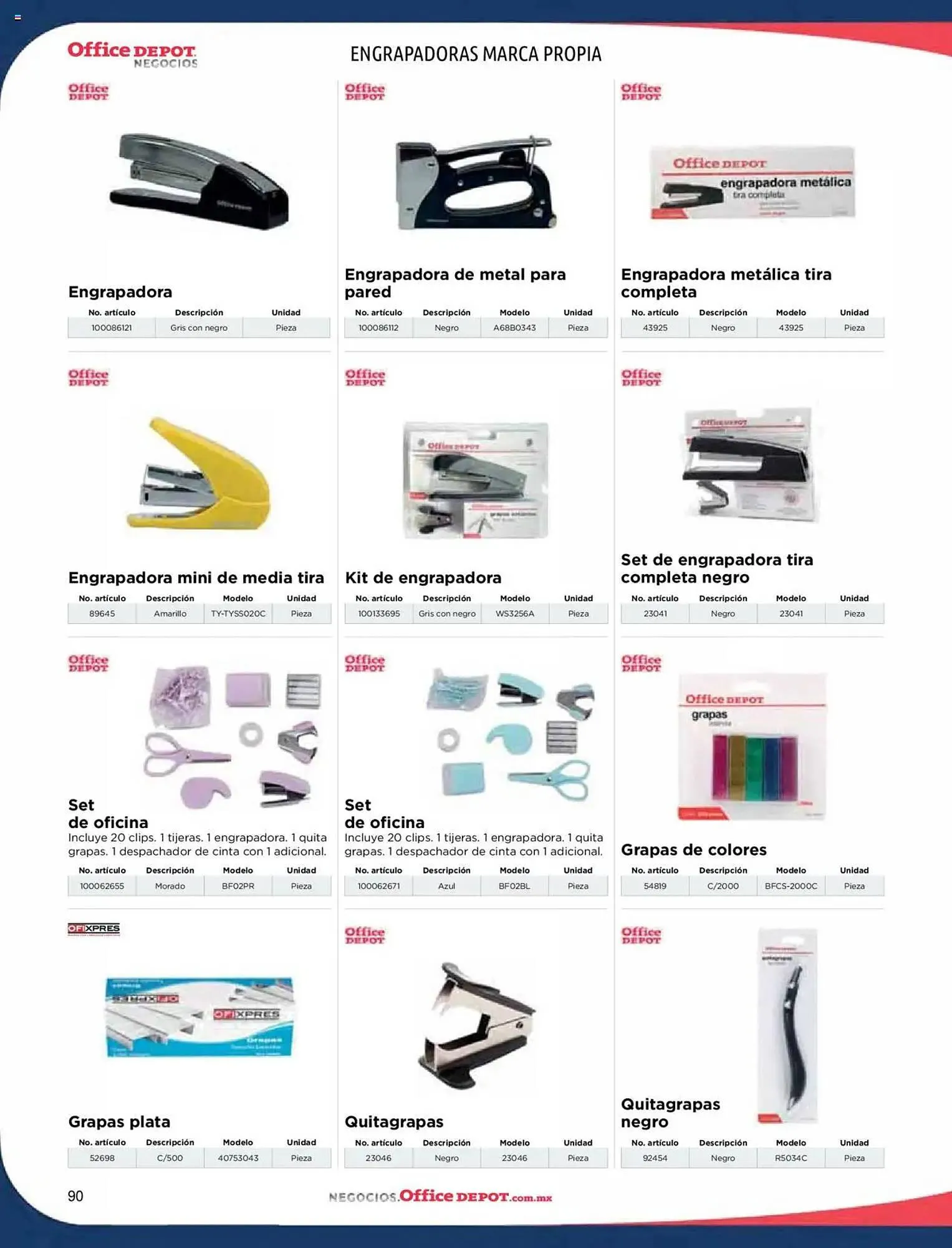 Catálogo de Catálogo Office Depot 9 de enero al 31 de diciembre 2025 - Pagina 92