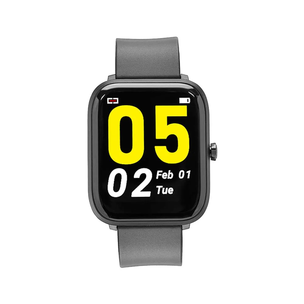 SmartWatch Getttech Gwatch Serie Negro / Android & Ios / Bluetooth 5.0 / Recargable / GRI-25702