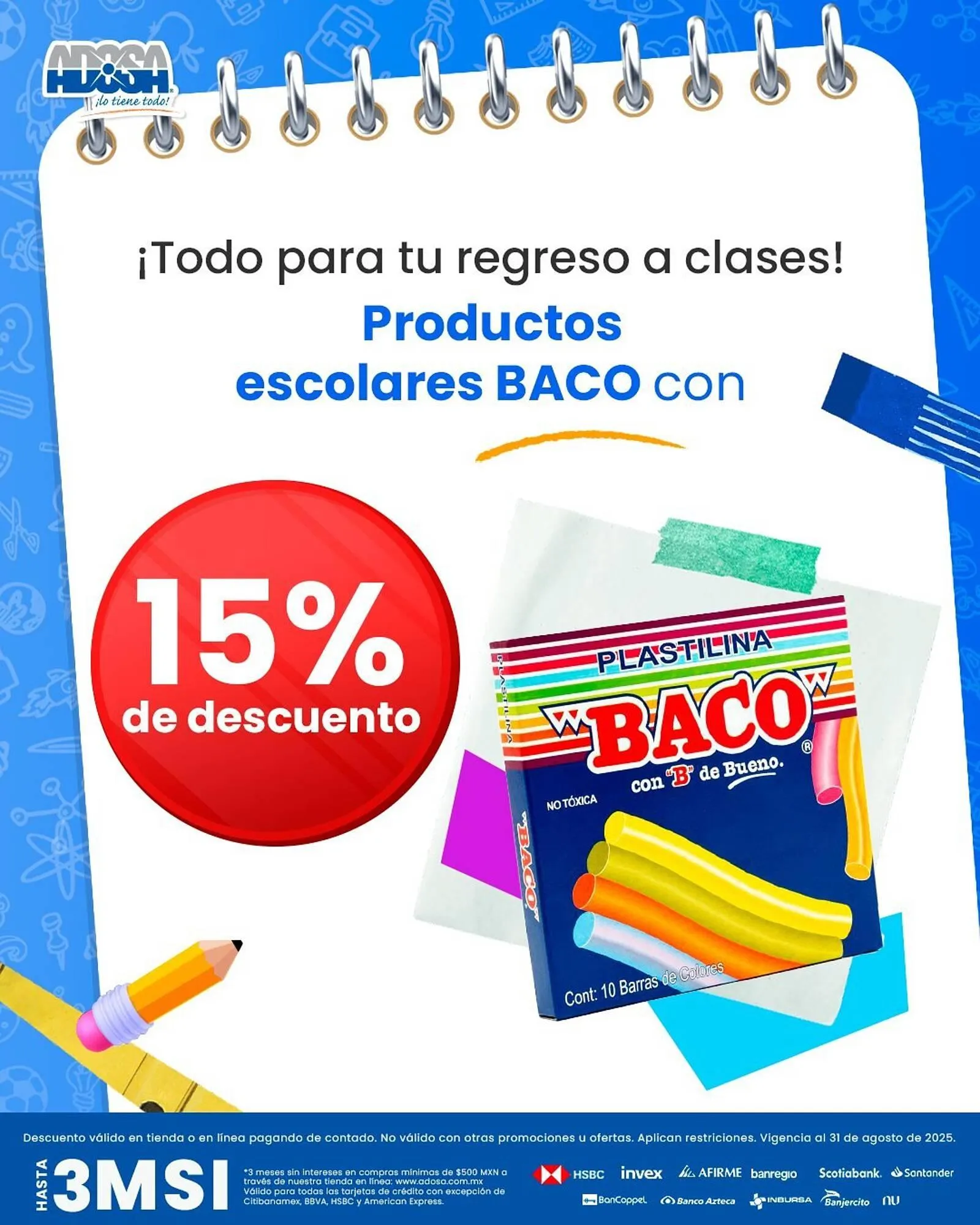 Catálogo de Catálogo Adosa 5 de agosto al 31 de agosto 2025 - Pagina 3