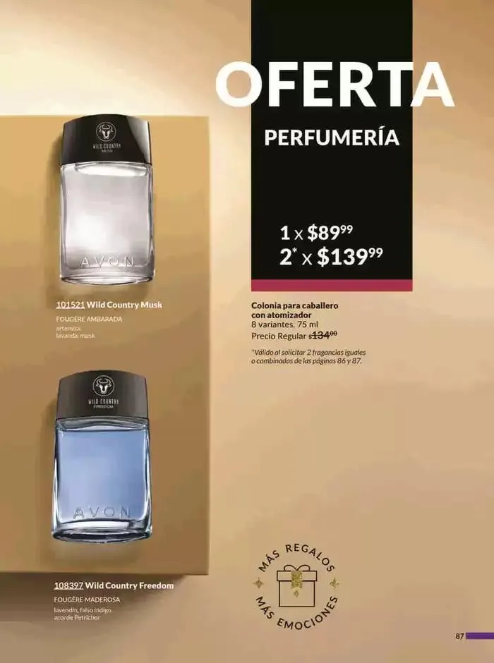 Catálogo de Avon COSMÉTICOS C3 3 de enero al 3 de febrero 2025 - Pagina 87
