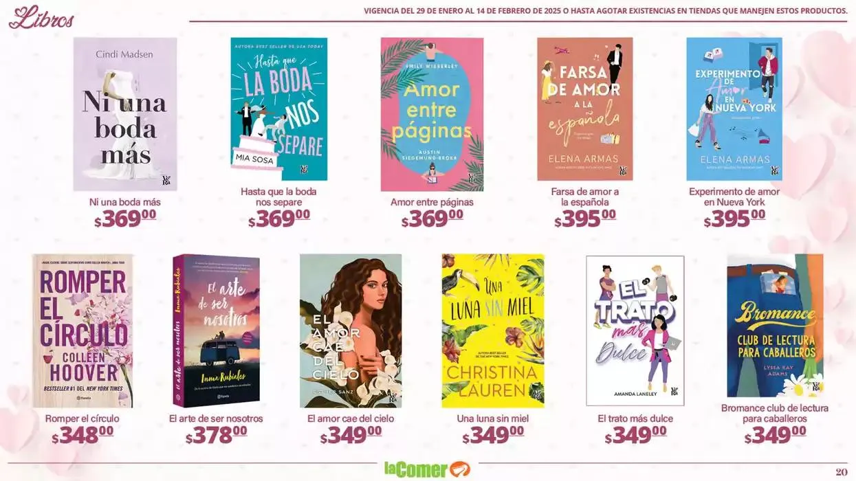 Catálogo de La Comer especial San Valentín 29 de enero al 14 de febrero 2025 - Pagina 20