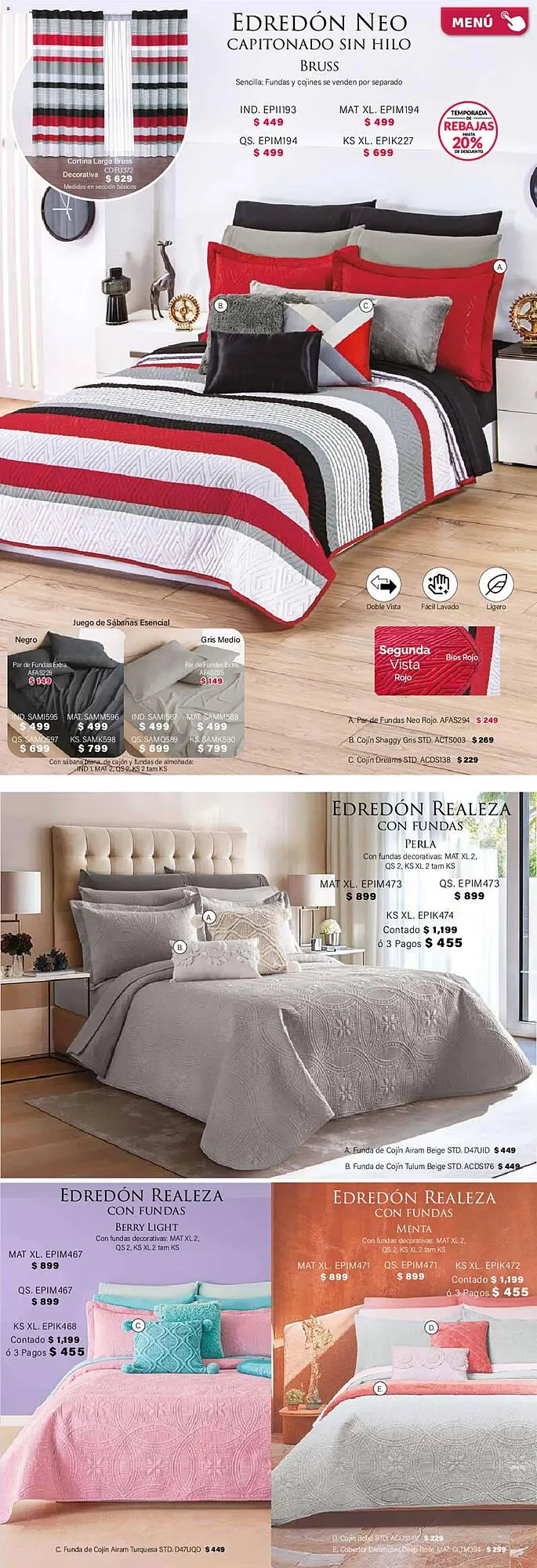 Catálogo de Catálogo Colchas Concord 1 de febrero al 2 de mayo 2026 - Pagina 64