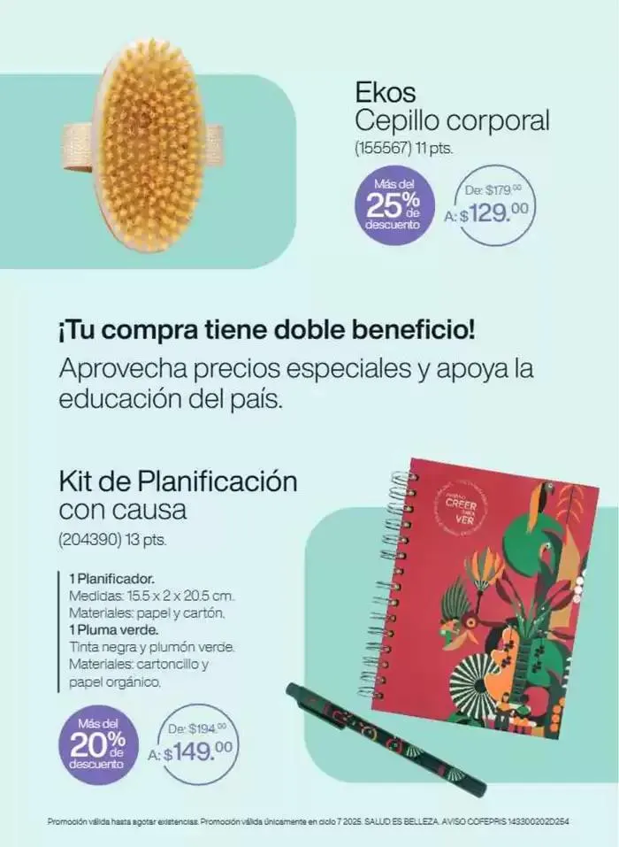 Catálogo de Revista Natura Ciclo 7 2025 1 de julio al 31 de julio 2025 - Pagina 8