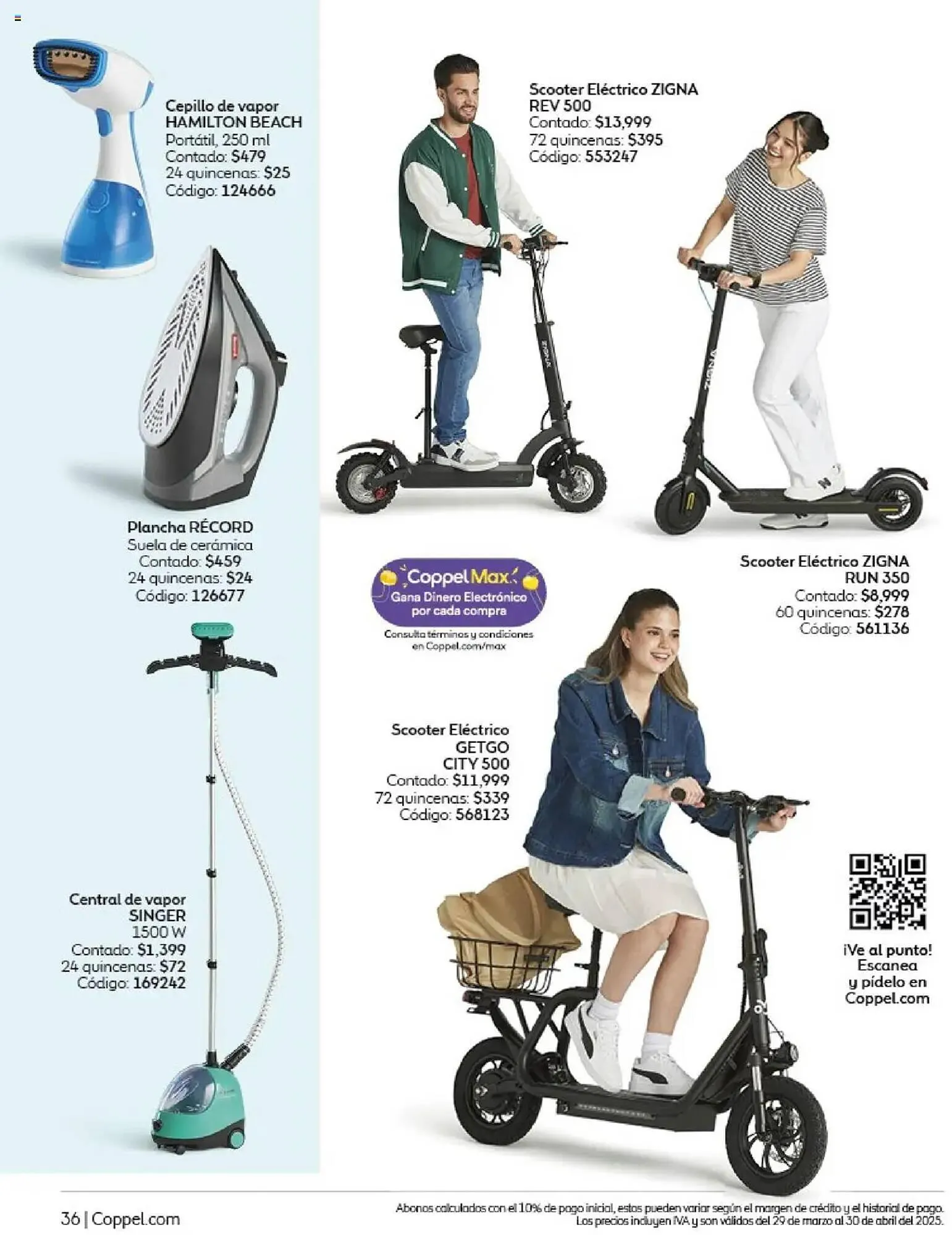 Catálogo de Catálogo Coppel 1 de abril al 30 de abril 2025 - Pagina 36