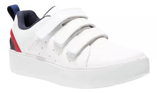 Tenis Blancos Para Niños Con Contactel Moda Baloo Fareli