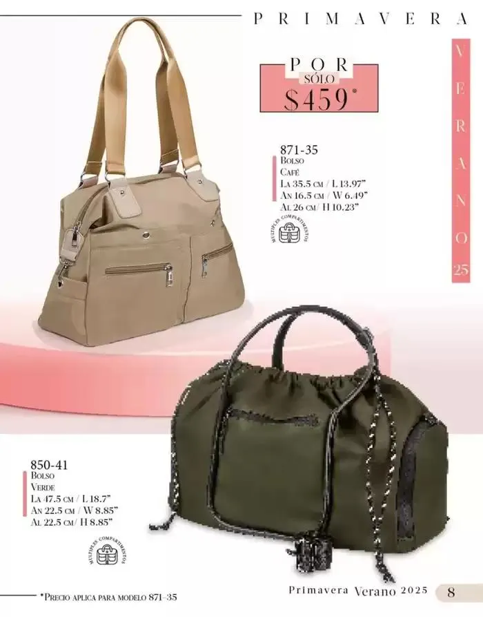 Catálogo de Catálogo Cklass Bolsos Primavera Verano 7 de enero al 30 de junio 2025 - Pagina 34