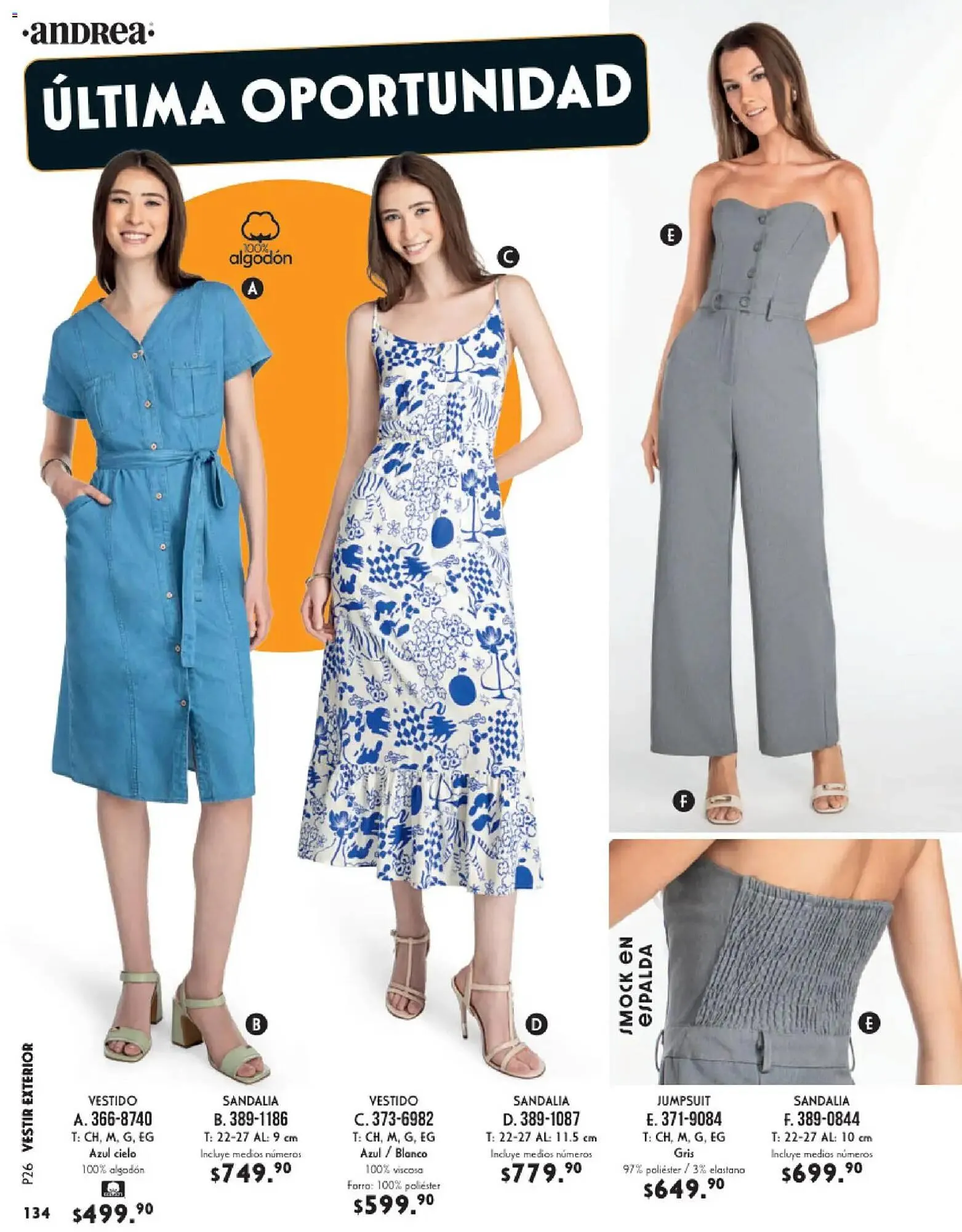 Catálogo de Catálogo Andrea 25 de enero al 1 de junio 2026 - Pagina 134