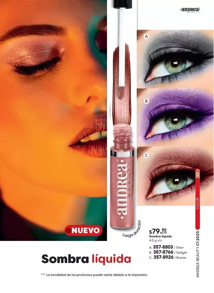 Catálogo de ANDREA | BELLEZA INTEGRAL DAMA 26 de enero al 22 de marzo 2025 - Pagina 23
