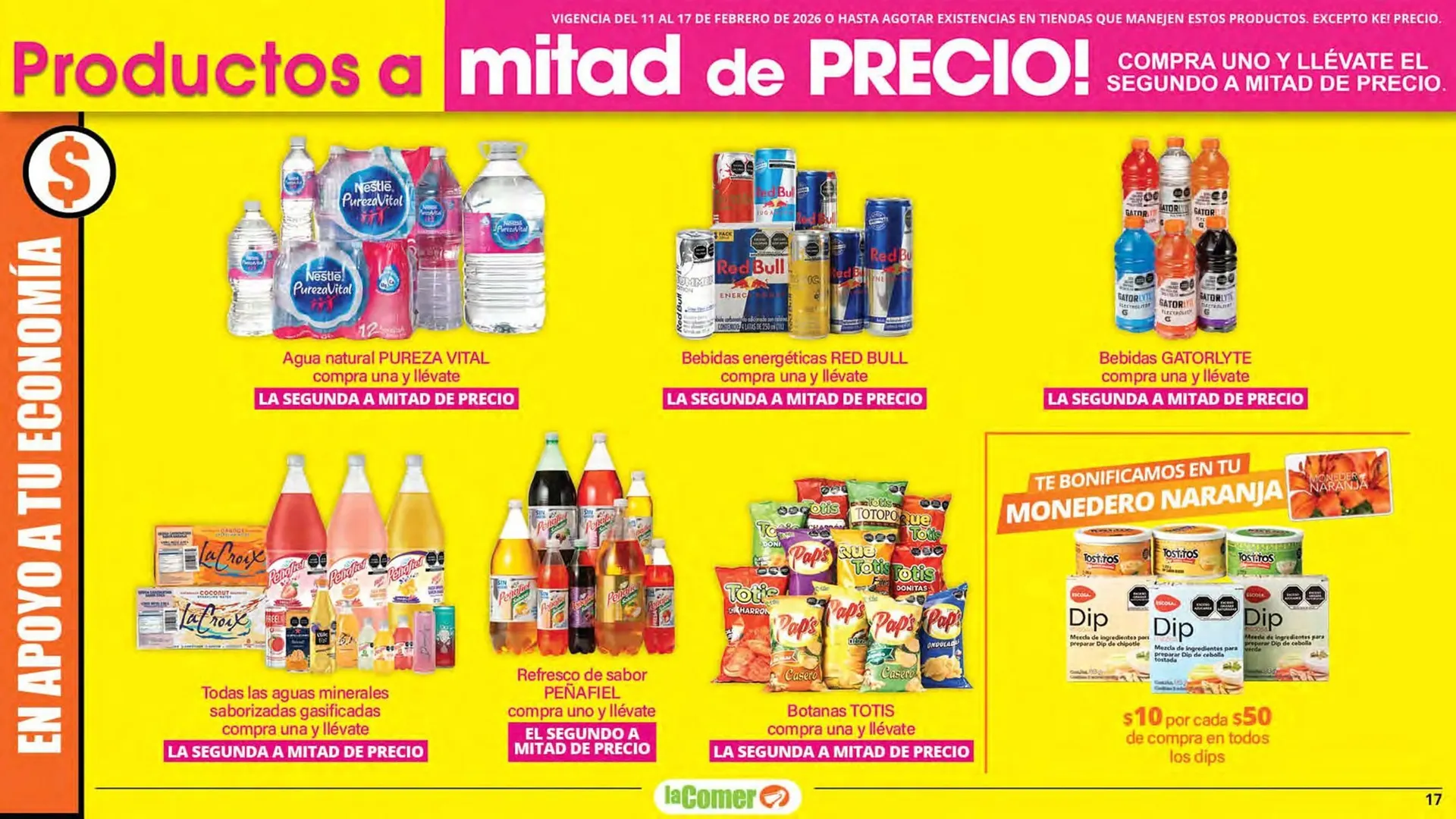 Catálogo de Folleto La Comer 11 de febrero al 17 de febrero 2026 - Pagina 17