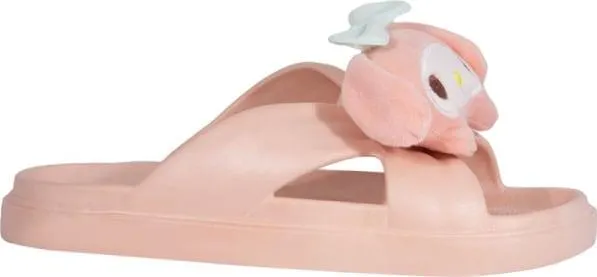 sandalia baño peluche