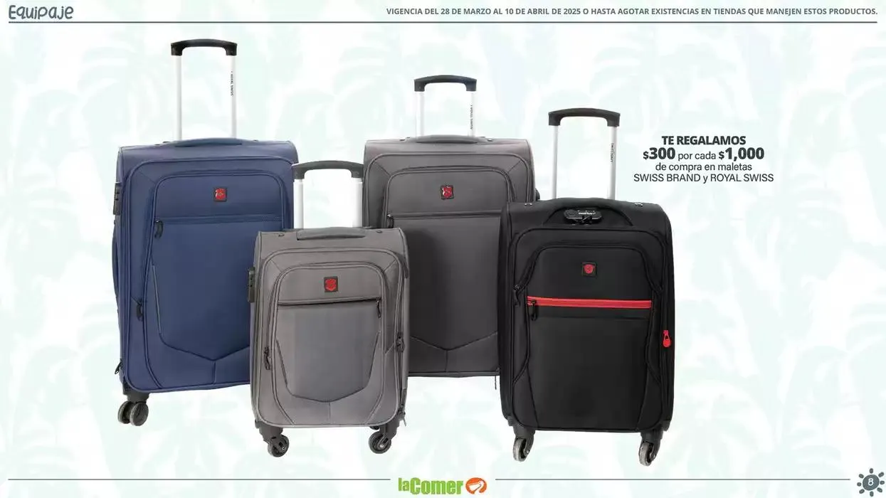 Catálogo de La Comer Vacaciones 28 de marzo al 10 de abril 2025 - Pagina 8