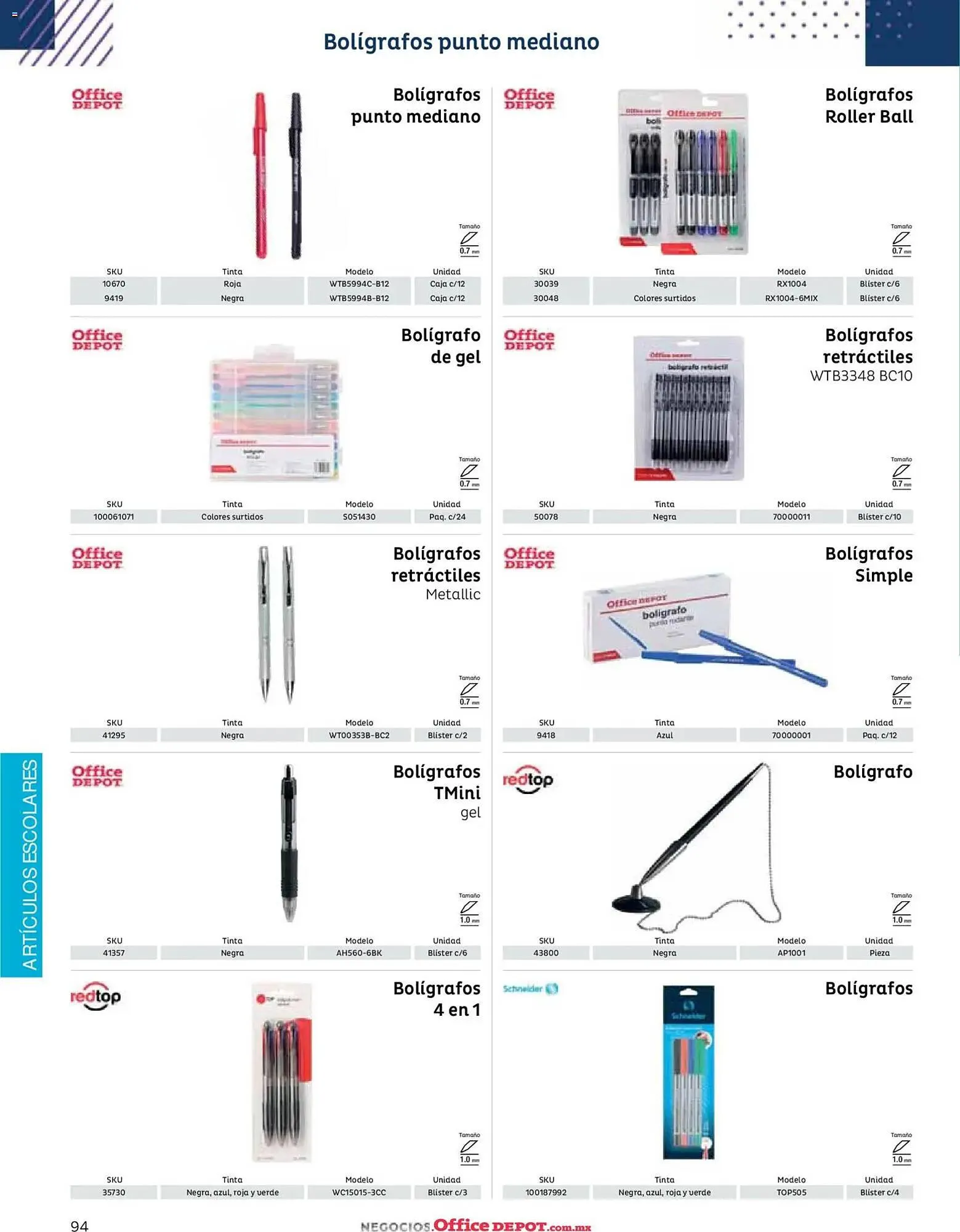 Catálogo de Catálogo Office Depot 12 de enero al 1 de enero 2027 - Pagina 96