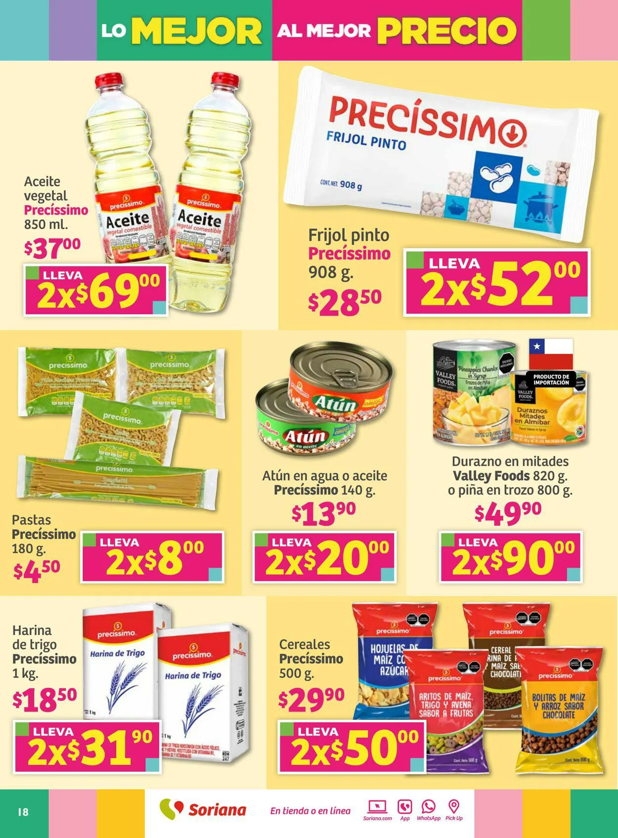 Catálogo de Soriana - Folleto Julio Regalado Mercado Nacional Oferta actual 20 de julio al 27 de julio 2023 - Pagina 18