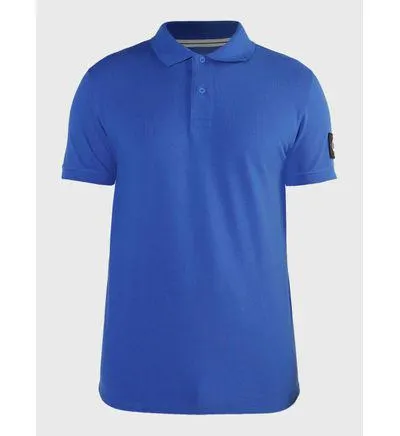 Polo Calvin Klein con Logo Hombre Azul
