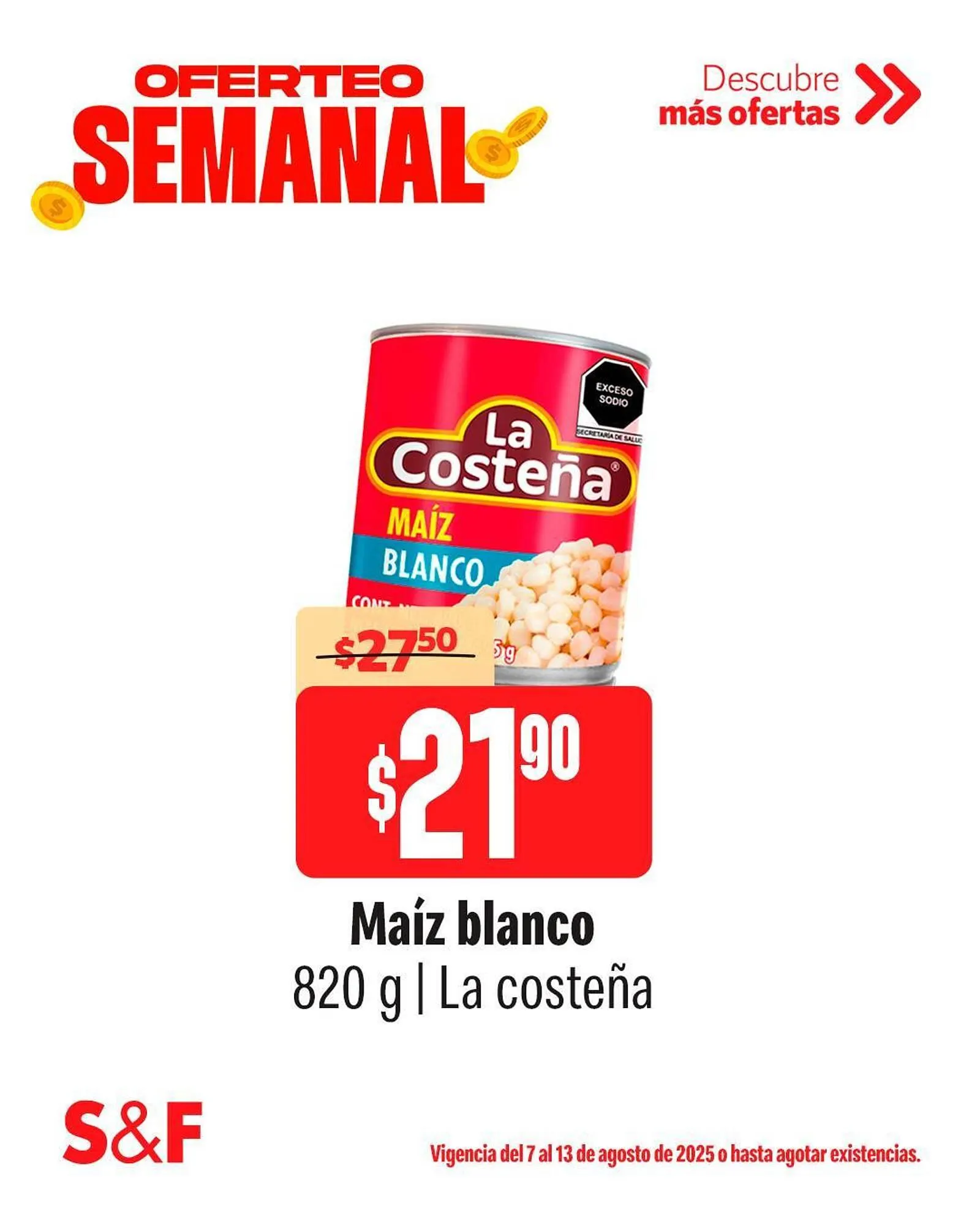 Catálogo de Catálogo Smart & Final 11 de agosto al 13 de agosto 2025 - Pagina 1