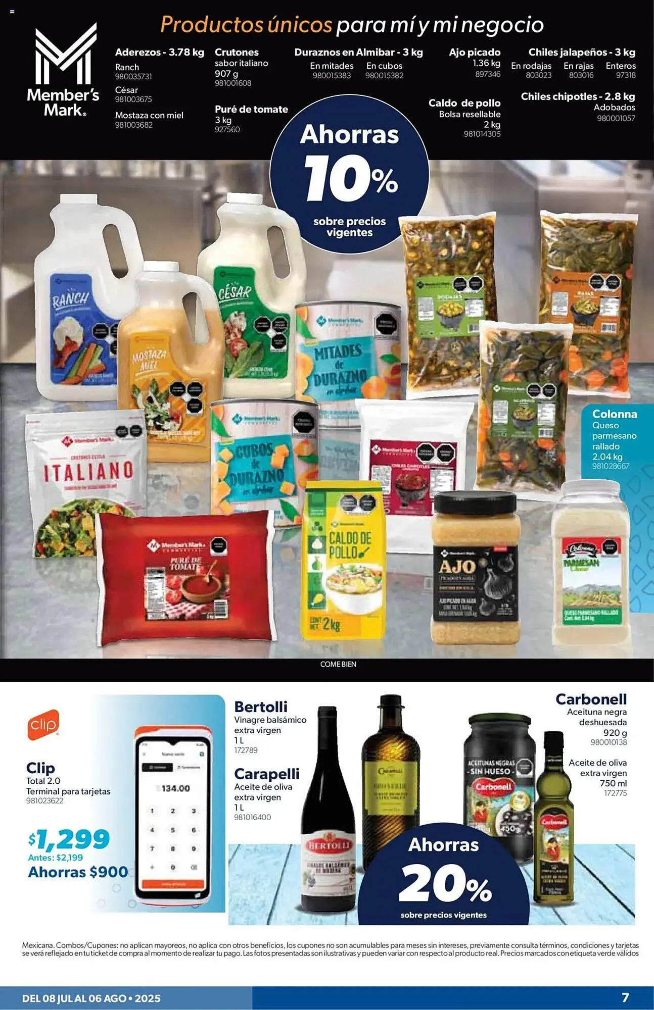 Catálogo de Catálogo Sam's Club 8 de julio al 7 de agosto 2025 - Pagina 7