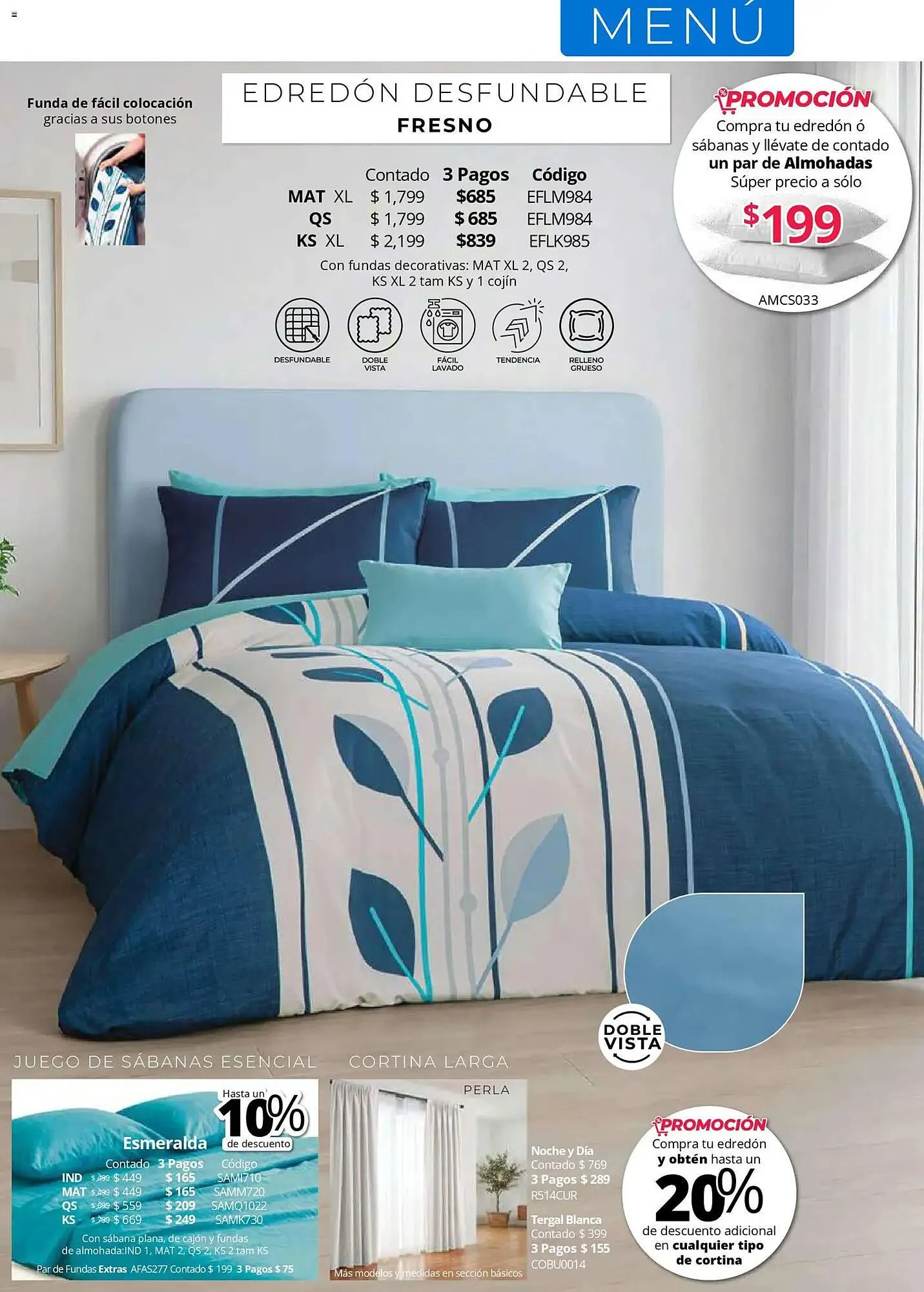 Catálogo de Catálogo Colchas Concord 1 de mayo al 1 de agosto 2026 - Pagina 11