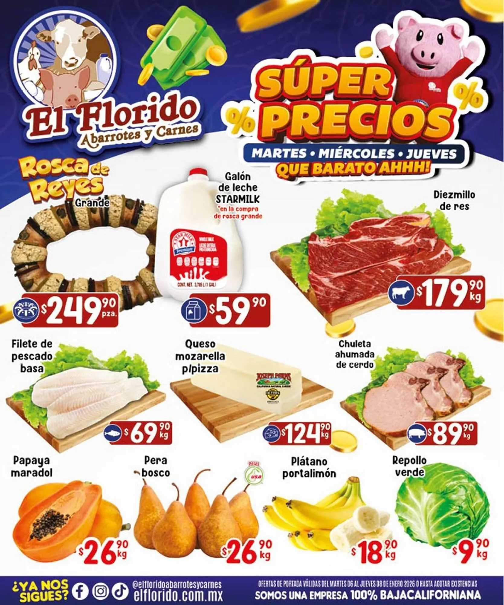 Catálogo de Folleto El Florido 6 de enero al 8 de enero 2026 - Pagina 1