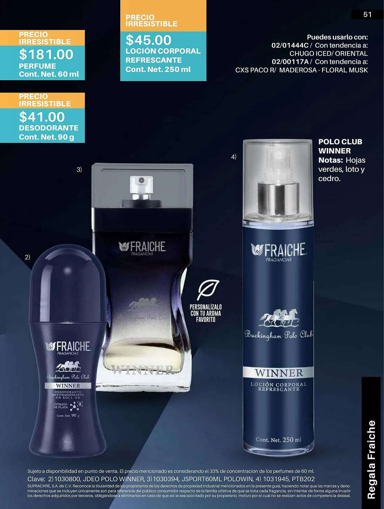 Catálogo de Catálogo Fraiche 11 de marzo al 30 de abril 2026 - Pagina 51