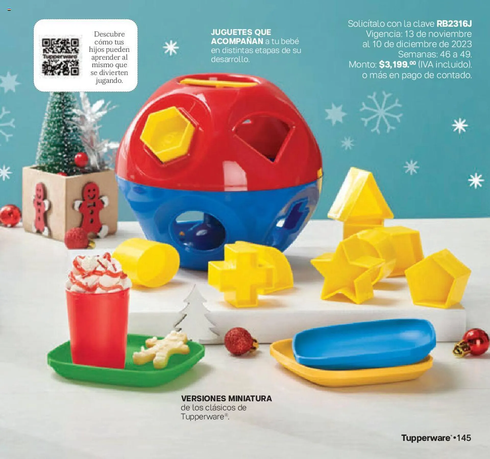 Catálogo de Catálogo Tupperware 13 de noviembre al 10 de diciembre 2023 - Pagina 145