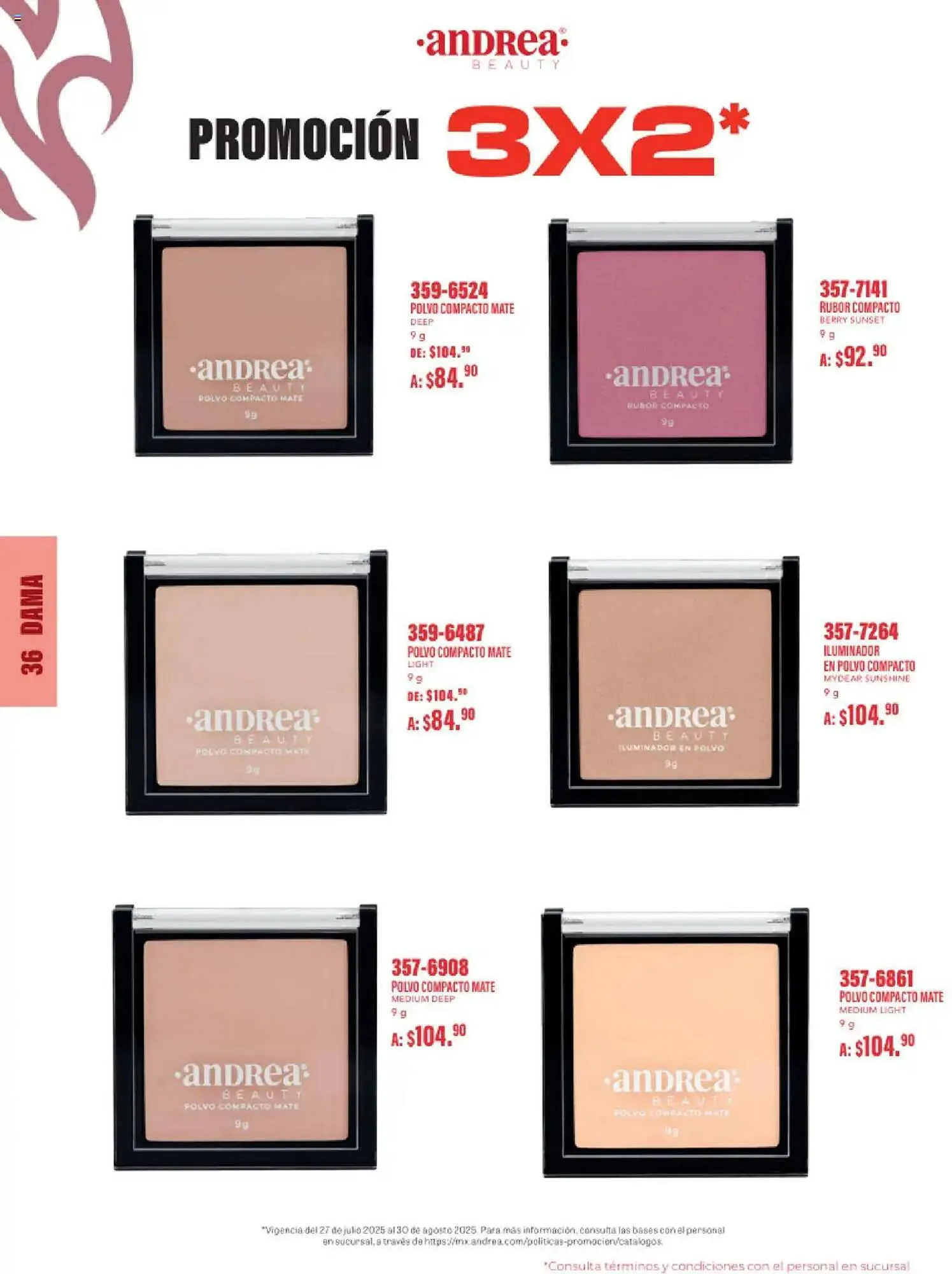 Catálogo de Catálogo Andrea 27 de julio al 30 de julio 2025 - Pagina 36