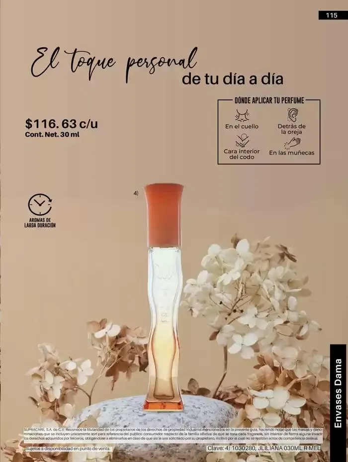 Catálogo de Catálogo 2025 3 de abril al 31 de diciembre 2025 - Pagina 115