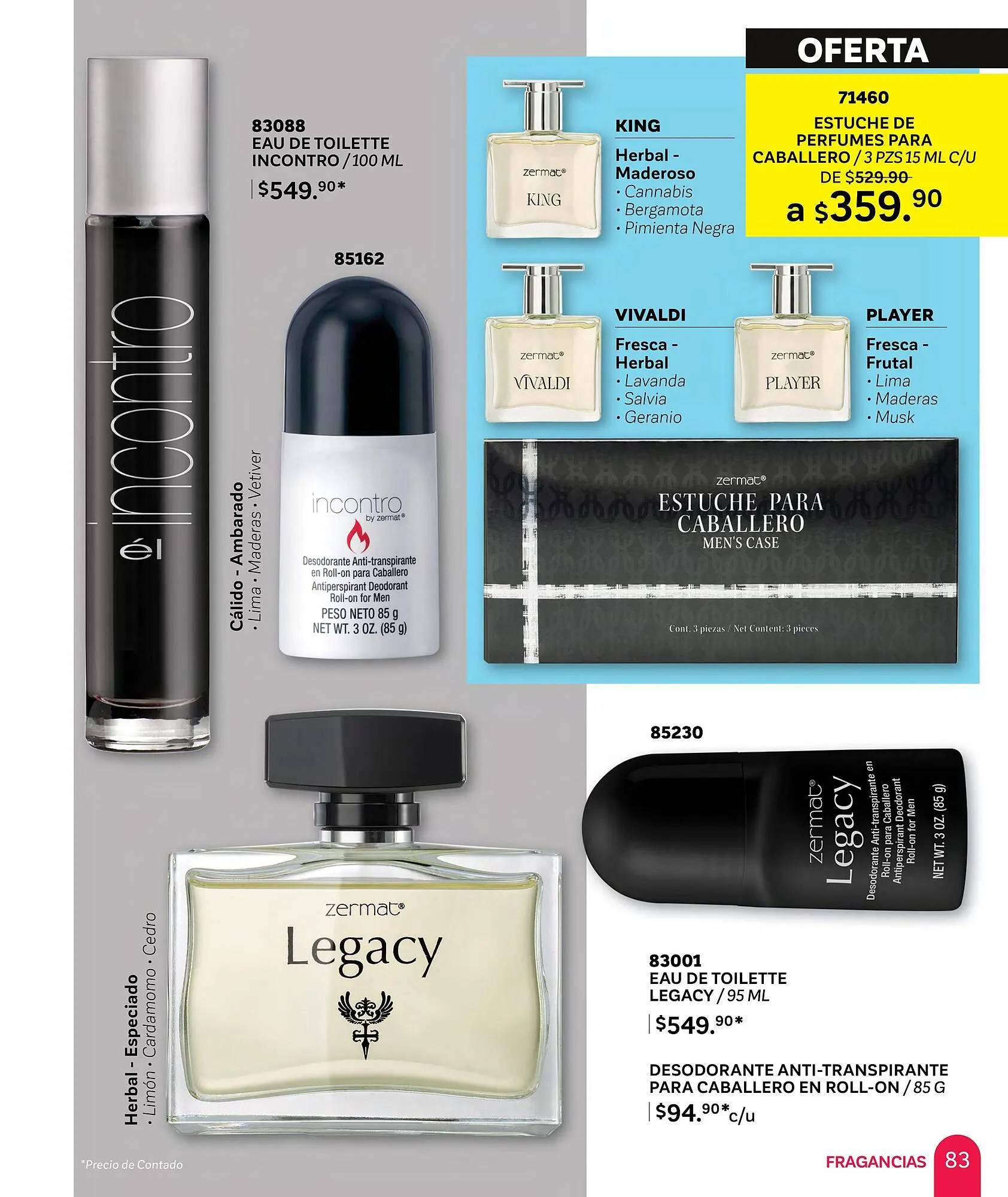 Catálogo de Catálogo Zermat 1 de abril al 30 de abril 2026 - Pagina 83