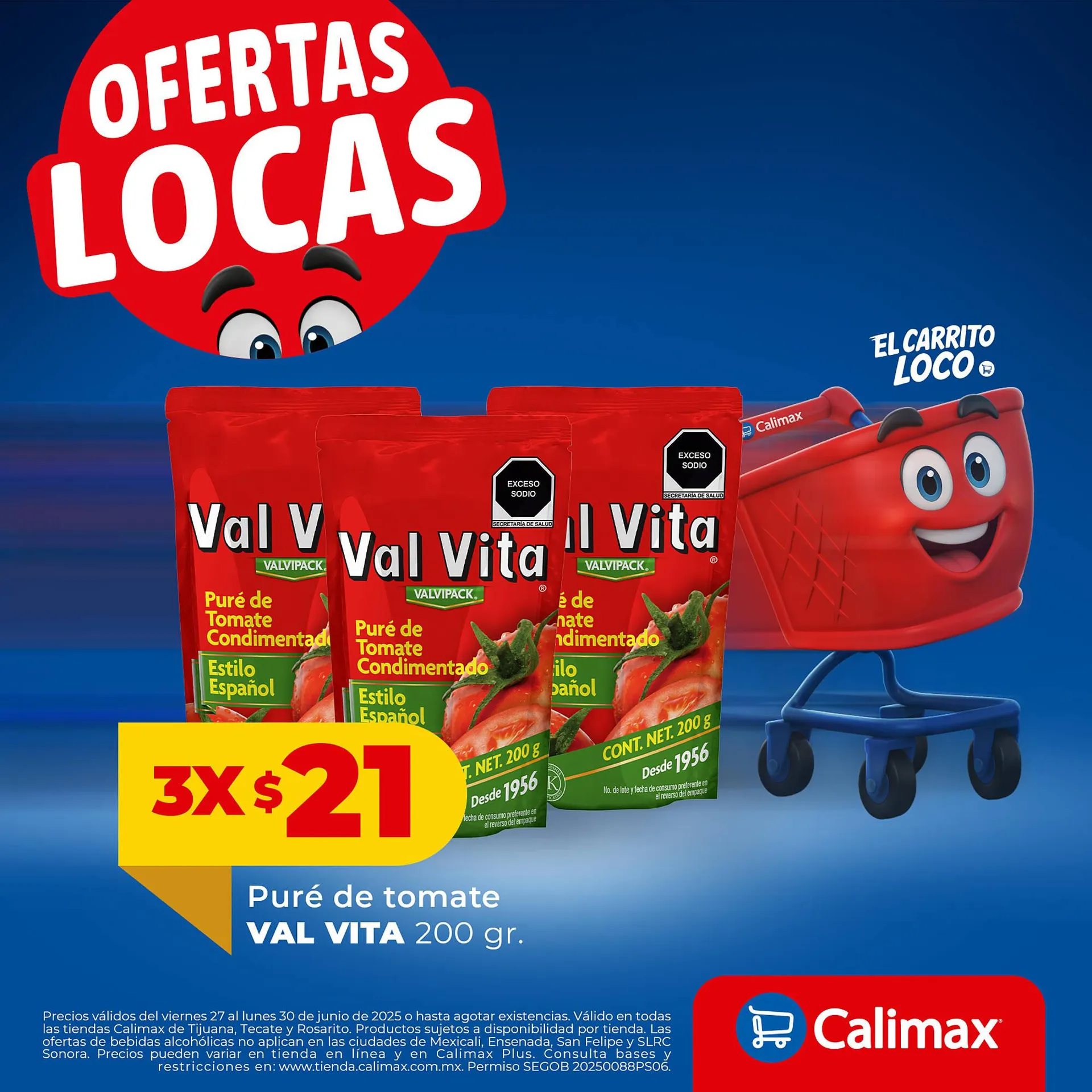 Catálogo de Catálogo Calimax 27 de junio al 30 de junio 2025 - Pagina 1