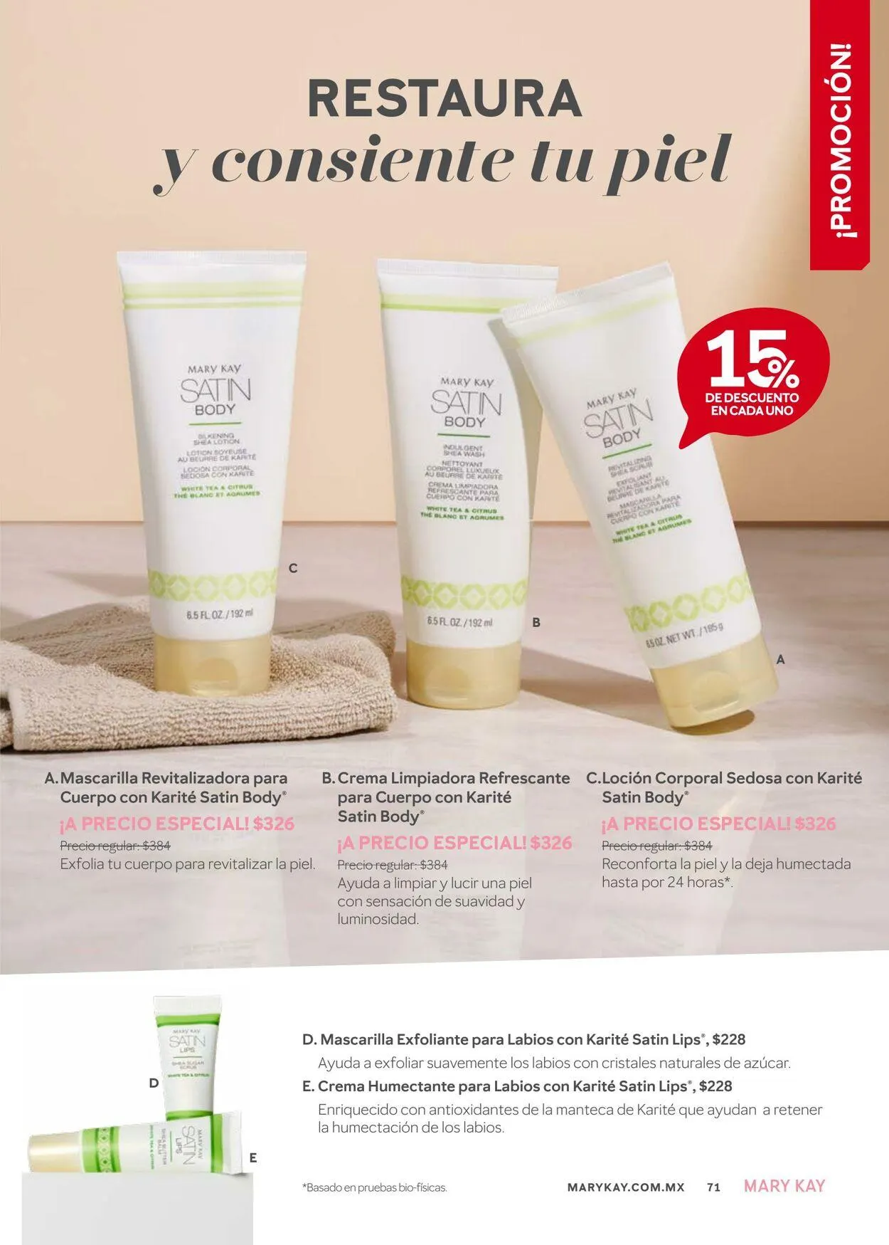 Catálogo de Mary Kay Oferta actual 1 de septiembre al 1 de noviembre 2025 - Pagina 71