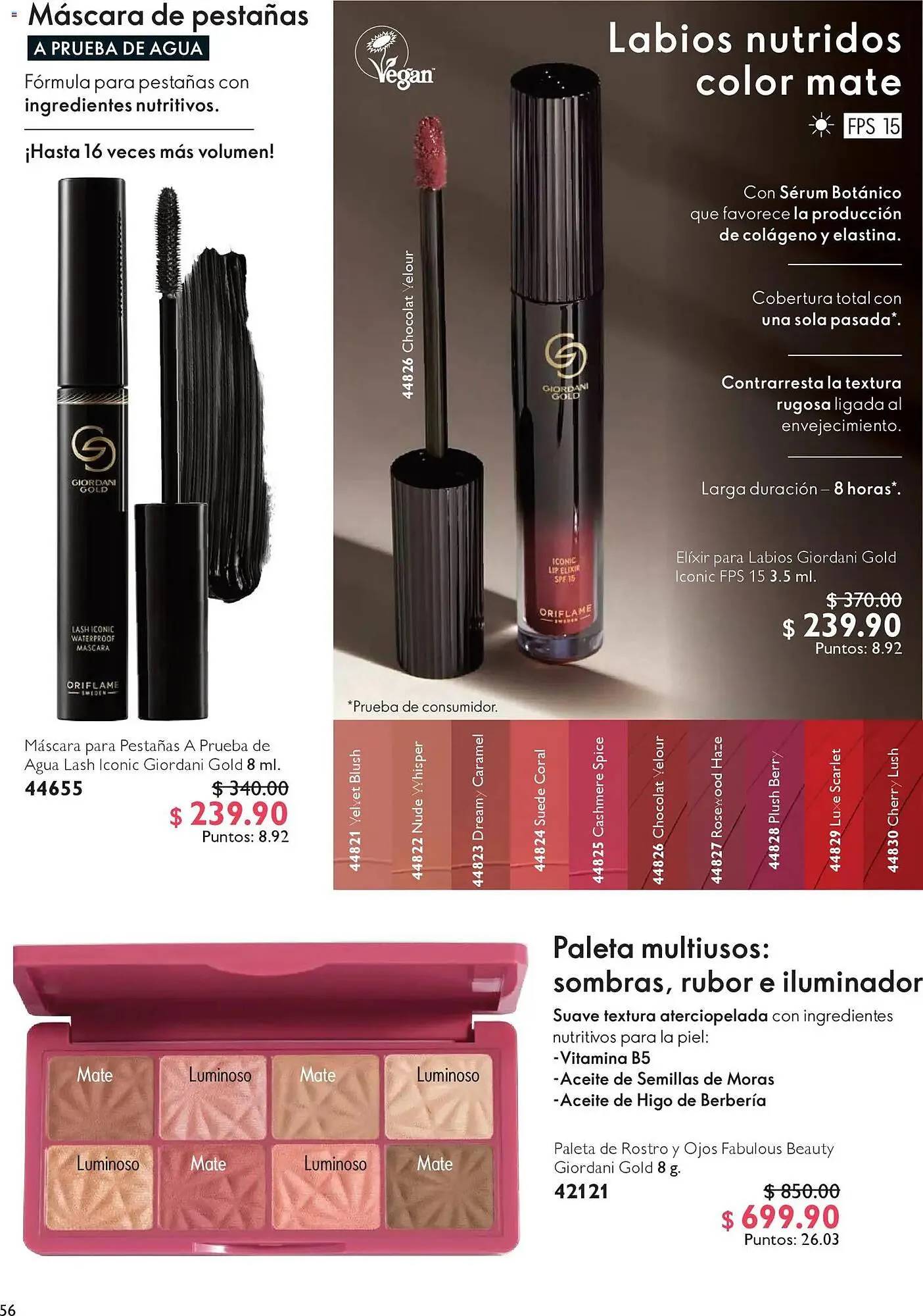 Catálogo de Catálogo Oriflame 27 de diciembre al 24 de enero 2026 - Pagina 56