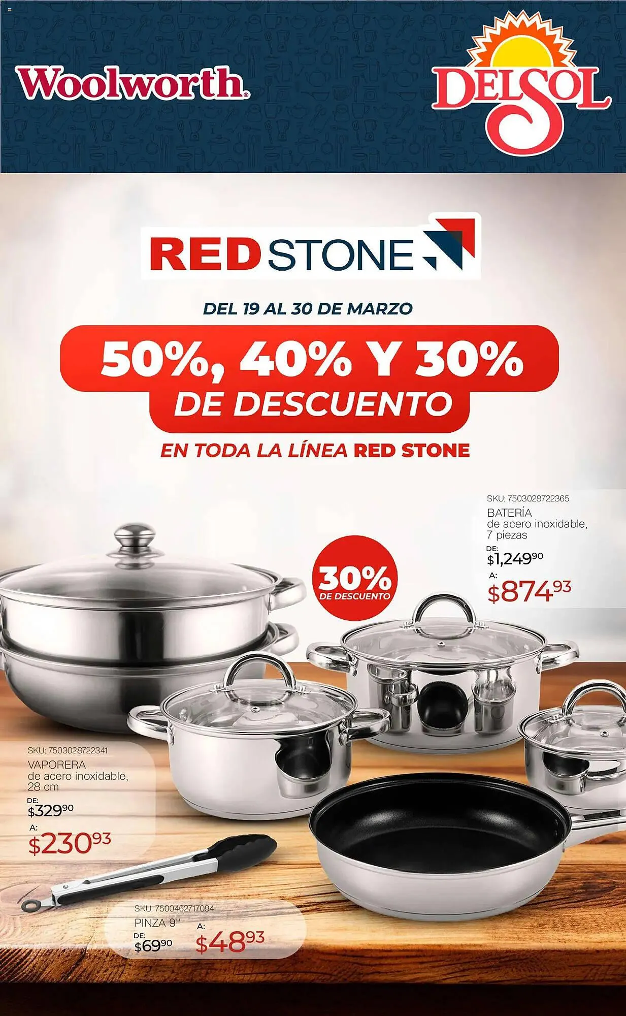 Catálogo de Catálogo Woolworth 19 de marzo al 30 de marzo 2026 - Pagina 1