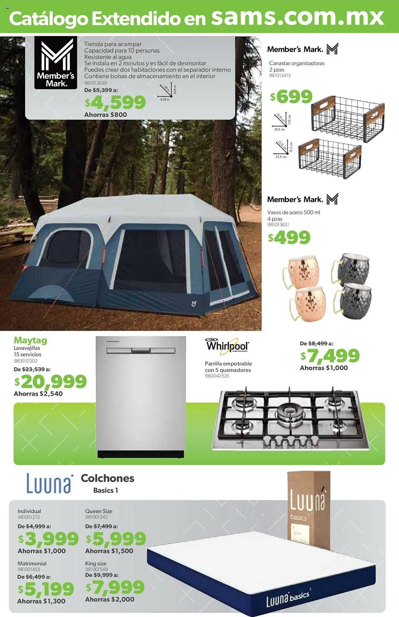 Catálogo de Catálogo Sam's Club 23 de febrero al 19 de marzo 2024 - Pagina 28