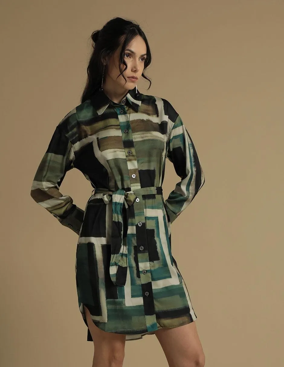 Vestido corto casual para mujer