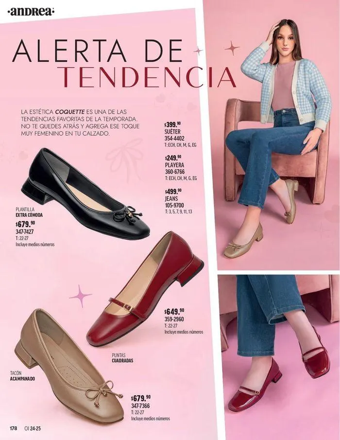 Catálogo de ANDREA - CALZADO DAMA 26 de agosto al 25 de enero 2025 - Pagina 86