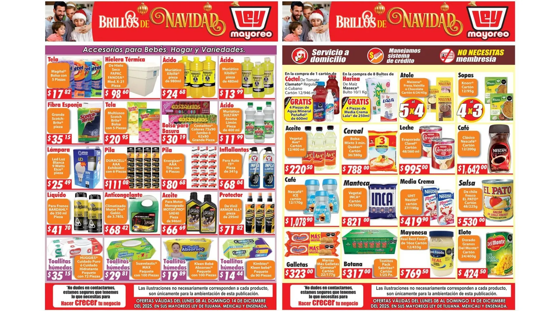 Catálogo de Folleto Casa Ley 8 de diciembre al 14 de diciembre 2025 - Pagina 1