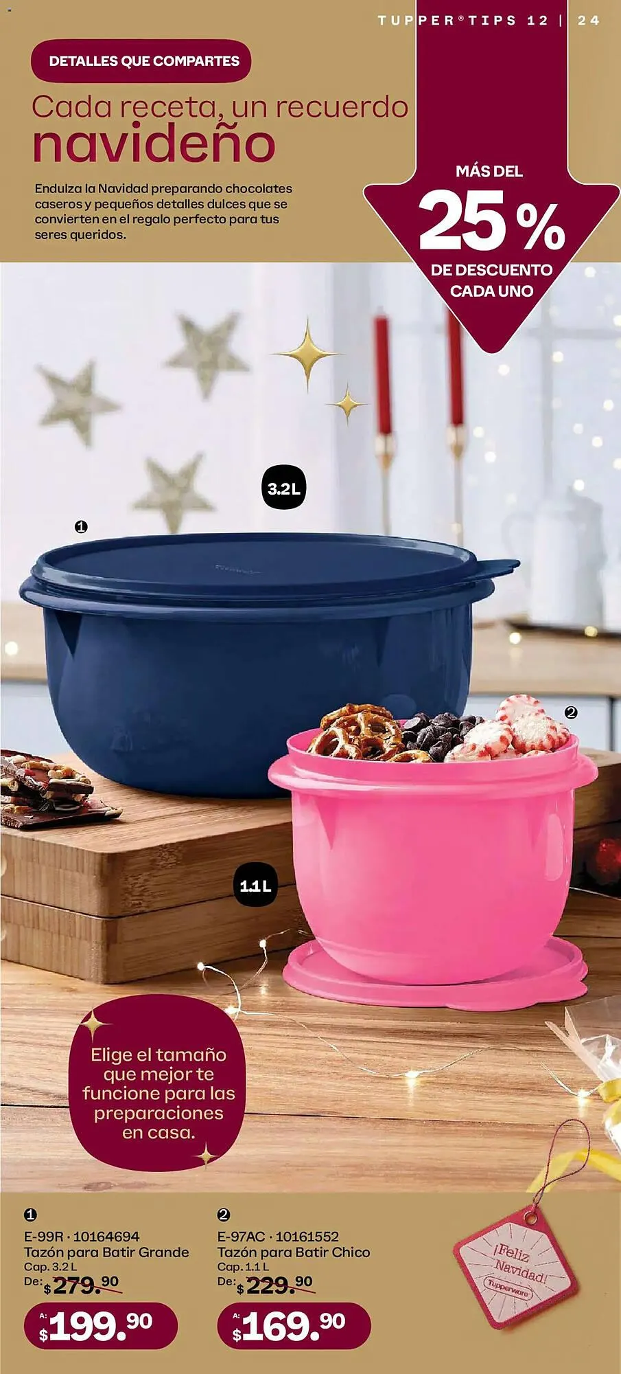 Catálogo de Catálogo Tupperware 3 de noviembre al 1 de diciembre 2025 - Pagina 24