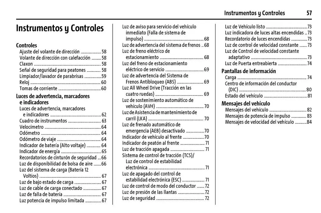 Catálogo de BrightDrop 400 Y BrightDrop 600 Manual del propietario 22 de enero al 31 de diciembre 2025 - Pagina 58