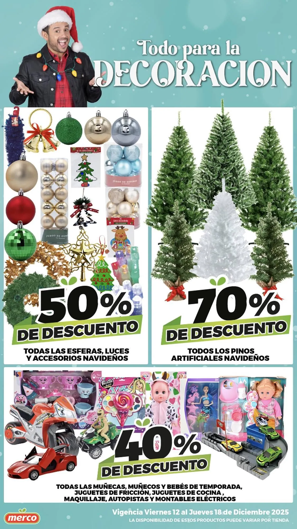 Catálogo de Folleto Merco 12 de diciembre al 18 de diciembre 2025 - Pagina 1