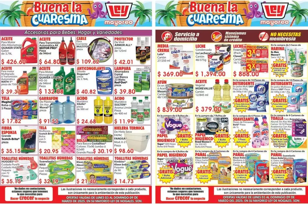 Catálogo de Ofertas principales para ahorradores 3 de marzo al 9 de marzo 2025 - Pagina 1