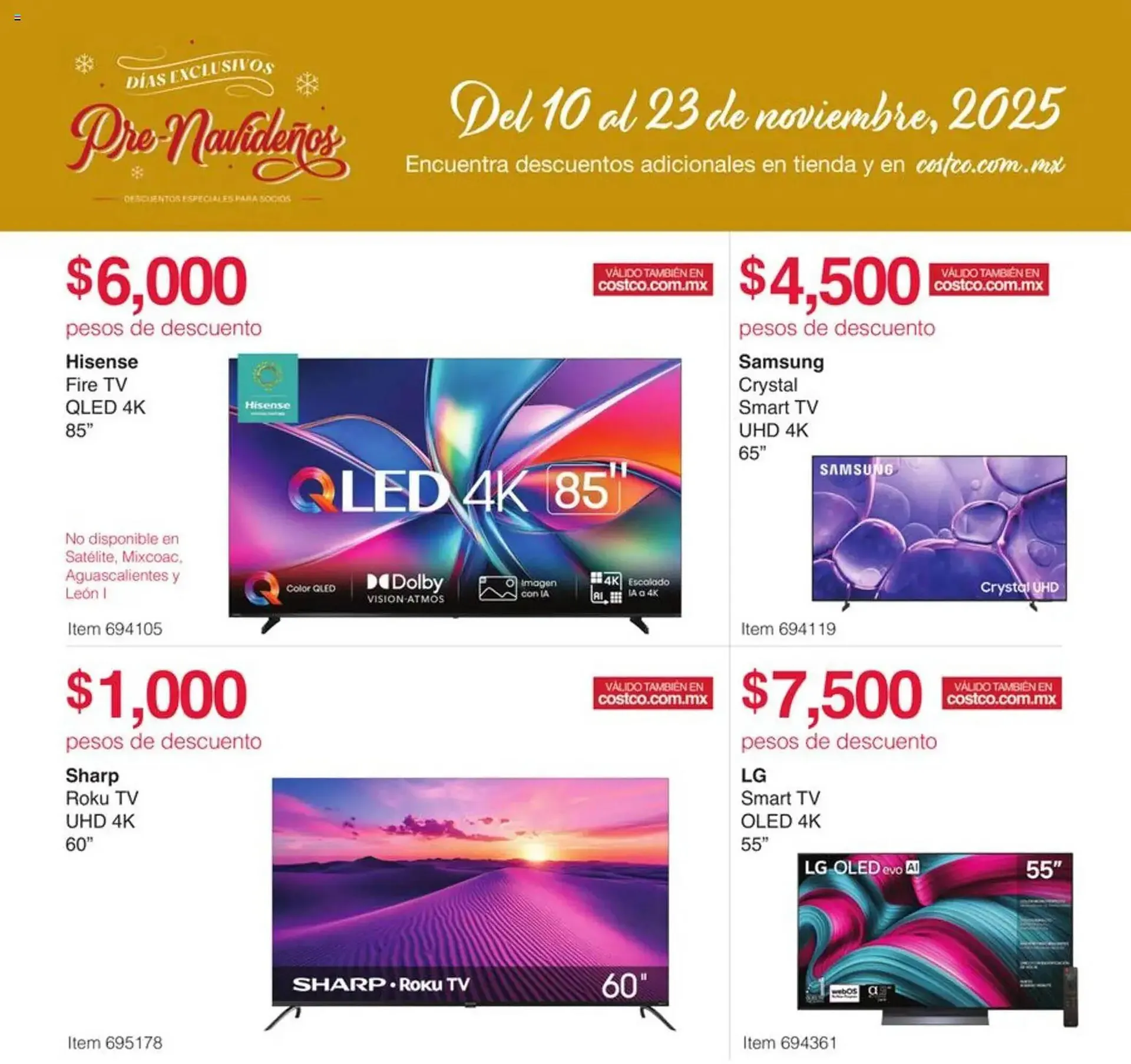 Catálogo de Catálogo Costco 10 de noviembre al 24 de noviembre 2025 - Pagina 2